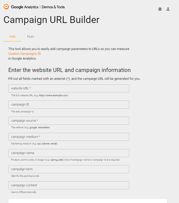 Screenshot_1 google analytics utm form